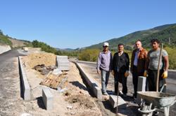 Dikmen Durağan Yolu Çalışmaları Tüm Hızıyla Devam Ediyor