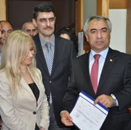 AK PARTİ MİLLETVEKİLİ ERSOY, MAZBATASINI ALDI