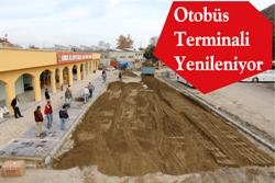 TERMİNALDE BAKIM ÇALIŞMALARI START ALDI