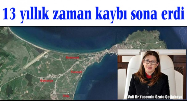 13 yıllık zaman kaybı sona erdi