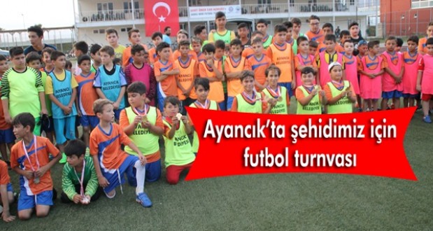 15 Temmuz şehidimiz için futbol turnuvası