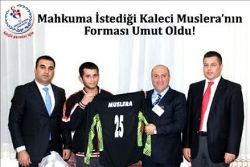 Kaleci Muslera nın Forması Sinop Cezaevi nde