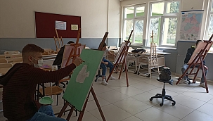Mesleki Eğitimde 1000 okul projesi kapsamında Meslek Liseleri Sanatla Buluşuyor.