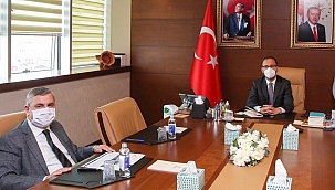 Maviş, Ayancık Gazi Stadında yapılacak çalışmalarla ilgili görüştü