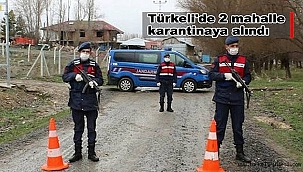 Türkeli'de 2 mahalle karantinaya alındı