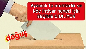 Ayancık'ta muhtarlık ve köy ihtiyar heyeti için seçime gidiliyor
