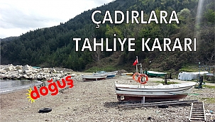 Denizciler Mahallesindeki çadırlara tahliye kararı