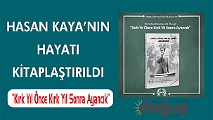 Hasan Kaya'nın hayatı kitaplaştırıldı