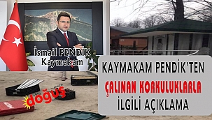 Kaymakam Pendik; yerine yenisini yapacağız