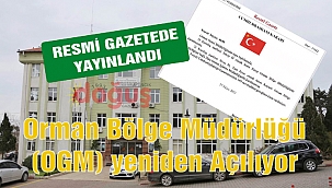 Sinop OBM tamam! Resmi Gazetede yayınlandı