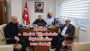 Ayancık Meslek Yüksekokulu Öğrencilerine burs desteği