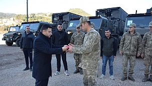 Ayancık'tan askeri törenle uğurlandılar