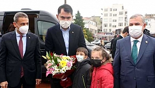 Bakan Kurum Sinop'ta