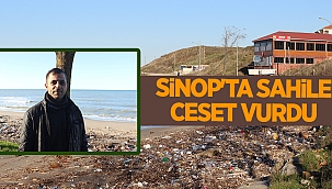 Türkeli'de sahile ceset vurdu