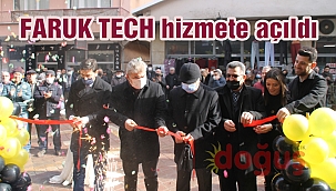 FARUK TECH kesilen kurdele ile hizmete açıldı