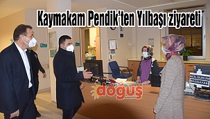 Kaymakam Pendik, Yılbaşı ziyaretinde