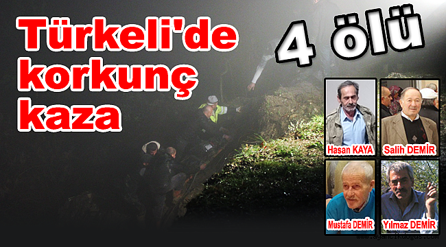 Türkeli'de korkunç kaza: 4 ölü