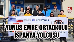 Yunus Emre Ortaokulu İspanya'ya Gidiyor
