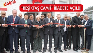 Ayancık "Beşiktaş Camii" kesilen kurdele ile ibadete açıldı
