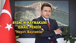 Kaymakam Pendik'ten Bayram Mesajı