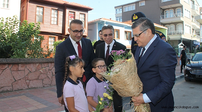 Sinop Valisi Sayın Dr. Mustafa Özarslan, Ayancık'ta