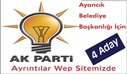 Ayancık Ak Parti de 4 Aday 