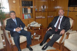 ÇAD BÜYÜKELÇİSİ, SİNOP VALİSİ Nİ ZİYARET ETTİ