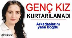 Kaza Kurbanı Genç Kız Hayatını Kaybetti