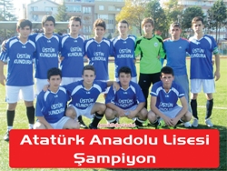 Atatürk Anadolu Lisesi Şampiyon