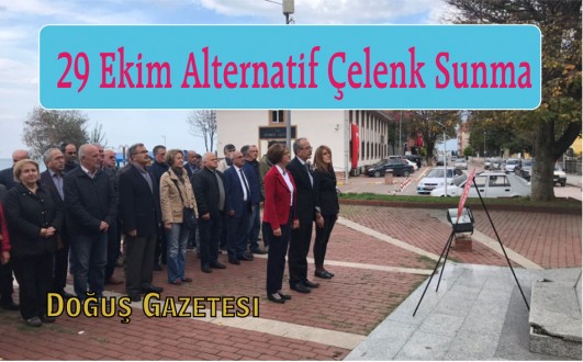 29 Ekim Alternatif Çelenk Sunma