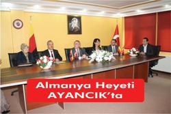 Almanya dan İlçemize Ziyaret