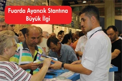 AYANCIK STANDINA BÜYÜK İLGİ
