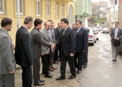 VALİ, İLÇE MÜFTÜLERİNDEN BRİFİNG ALDI