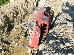 SAMSUN DA TRAFİK KAZASI: 1 ÖLÜ, 1 YARALI