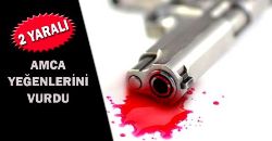 AMCA YEÐENLERİNİ VURDU; 2 YARALI 