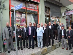 CADDE İSMİ TÖRENLE DEÐİŞTİ