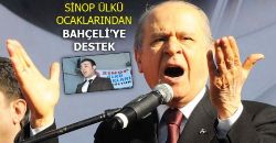 Sinop Ülkü Ocakları’ndan, Bahçeli\ ye Destek