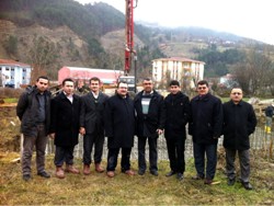 DİKMEN DEE İLK ÖÐRENCİ YURDUNUN TEMELİ ATILDI