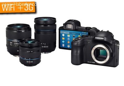 3G'li ve Android'li Fotoğraf Makinesi Galaxy NX Geliyor