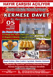 Hayır Çarşısı Açılıyor