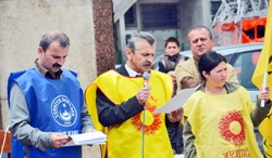 Ayancık ta Büyük Grev