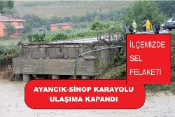 İlçemizde Sel Felaketi