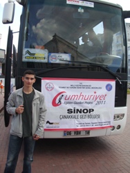 SİNOP’LU ÖÐRENCİLERE TARİHİ GEZİ