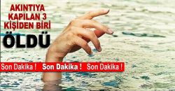 Sinop\ ta Boğulma; 1 Kişi Öldü 2 Kişi Hastanede