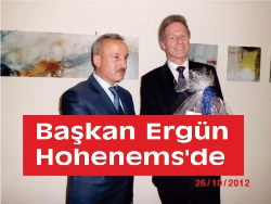 Başkan Ergün Hohenems de