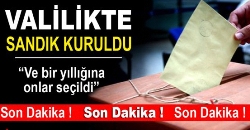 SİNOP UN YENİ ENCÜMENİ BELİRLENDİ