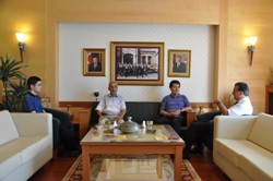 SİNOP VALİSİ CENGİZ’DEN VALİ AL’A ZİYARET