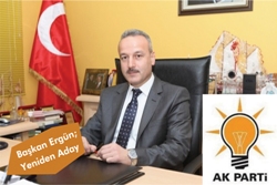 Başkan Ergün; Adaylık İçin Resmen Başvurdu