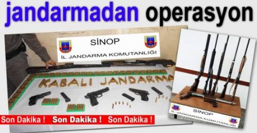 Jandarmadan Silah Operasyonu