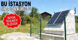 Sinop Çevresine 7 Gözlem İstasyonu 